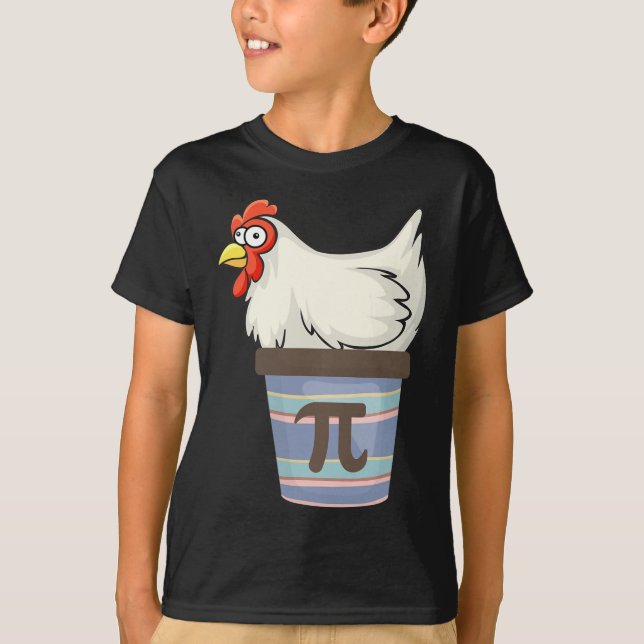 Camiseta Pi Day 2025 Math Lover Mathematics Chicken Pote Pi (Frente)