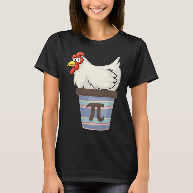 Camiseta Pi Day 2025 Math Lover Mathematics Chicken Pote Pi (Frente)