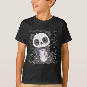 Camiseta Pi Day 3.14159 Algebra Matheme Anime Panda Bear