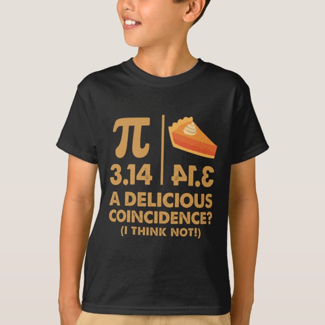 Camiseta Pi Day 3.14 Delicioso Nerd De Matemática Engraçado (Frente)