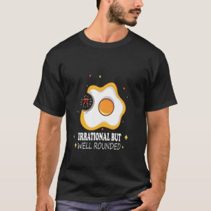 Camiseta Pi Day 3.14 Irracional, Mas Bem Arredondado Ensino