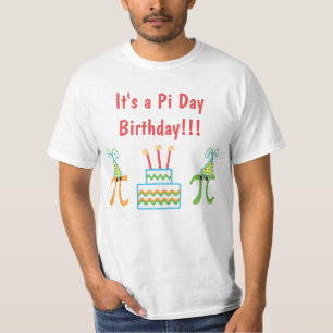 Camiseta Pi Day Birthday Tee