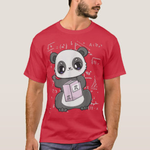 Camiseta Pi Day Cute Panda Bear 3