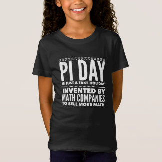 Camiseta Pi Day é um Feriado - Matemática