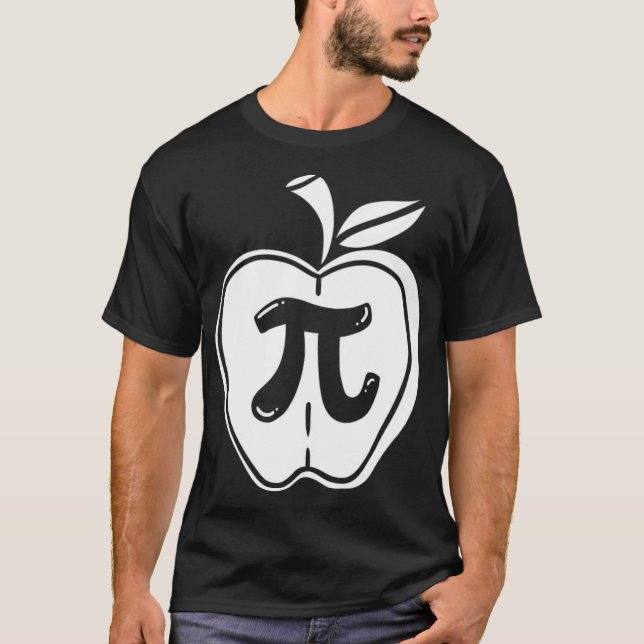Camiseta Pi Day Math Cavalos de Apple  (Frente)