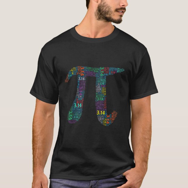 Camiseta Pi Day Math Major Algebra Estudante M. (Frente)
