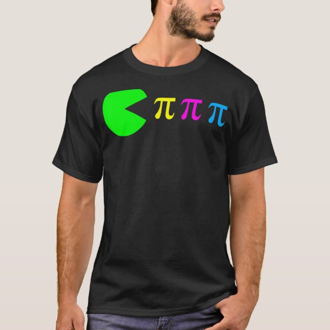 Camiseta Pi Day Math Science Ate Pi - Símbolo Cor (Frente)