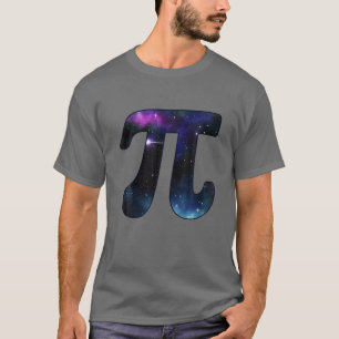 Camiseta Pi Day Outer Space Galaxy Science Math Equação T