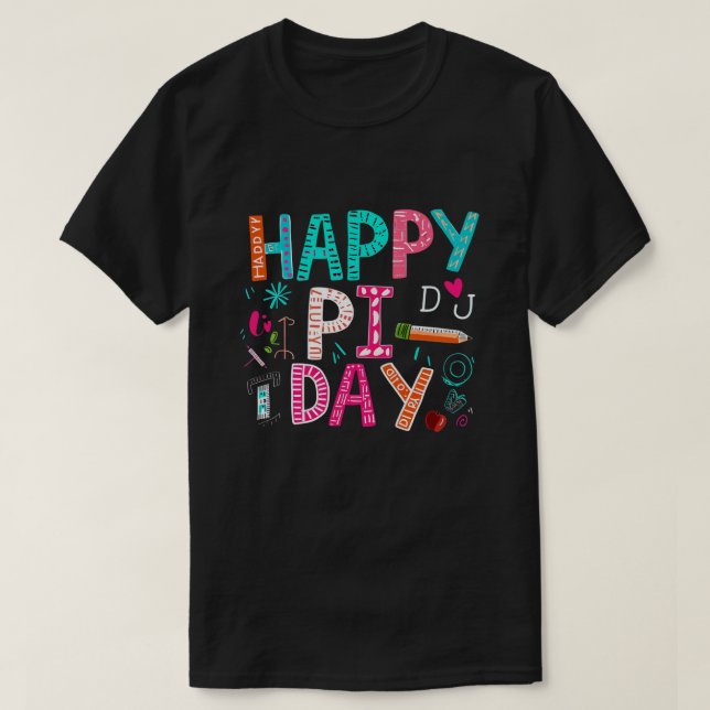 Camiseta Pi Day, Pi Day Celebration, Happy Pi Day 2024 (Frente do Design)
