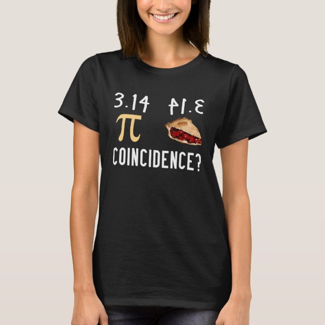 Camiseta Pi Day Pi Number 3.14 & Pie Math Nerd Pun (Frente)