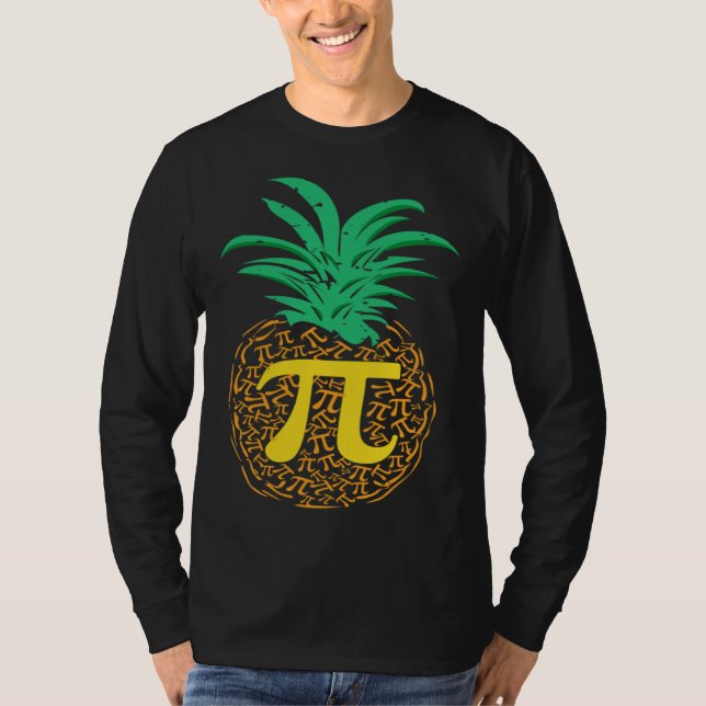 Camiseta Pi Day Pineapple Math  Teacher 3 14 Symbol Mathema (Frente)