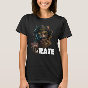 Camiseta Pi Day Pirate Cat 3 14 Matemática Professor Pi Rat