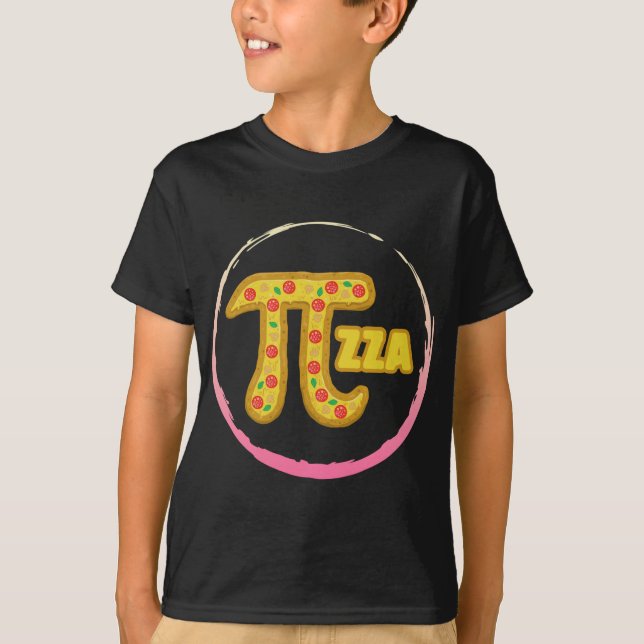 Camiseta Pi Day Pizza Lover Math Professora 3.14 Matemática (Frente)