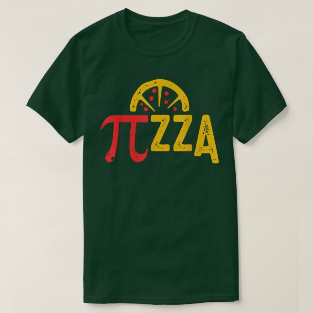 Camiseta Pi Day Pizza Pizza Adolescentes Homens Toddler Mat (Frente do Design)