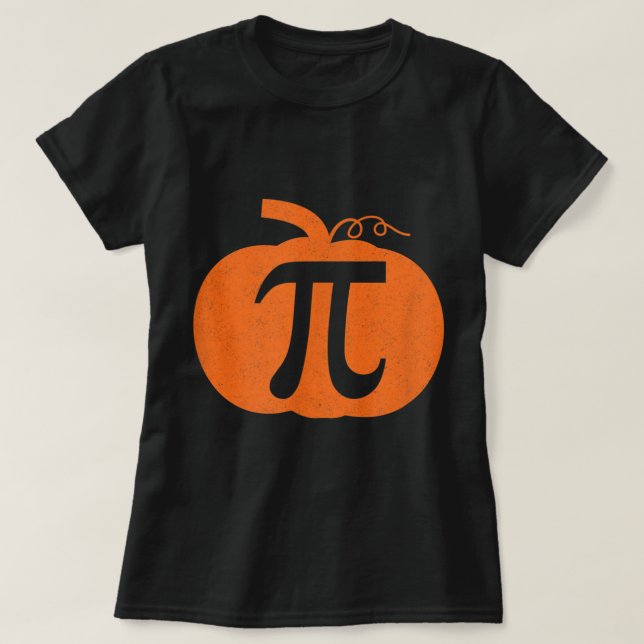 Camiseta Pi Day Pumpkin Pie Math Shirt Dia de as Bruxas eng (Frente do Design)