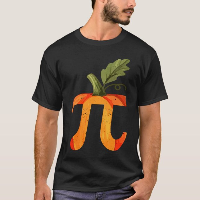 Camiseta Pi Day Pumpkin Pie Math  Spooky Halloween Maths (Frente)