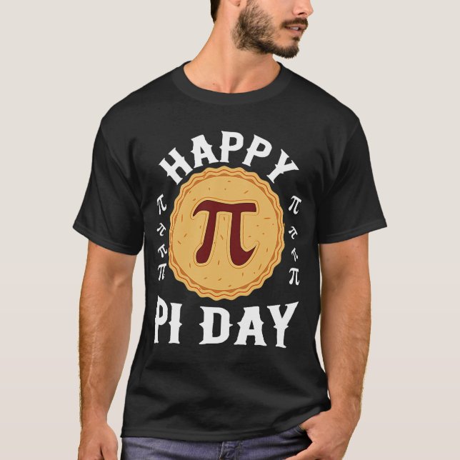 Camiseta Pi Dia 3 14 Professores De Matemática Feliz Ciênci (Frente)