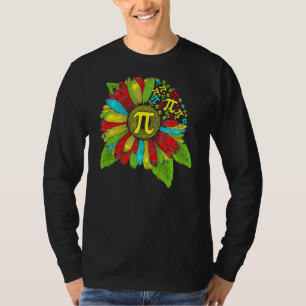 Camiseta Pi Dia 3 14 Símbolo Girassol Símbolo De Matemática