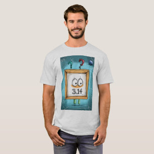 Camiseta Pi do bobo com Personalidade - 3.14 é divertido