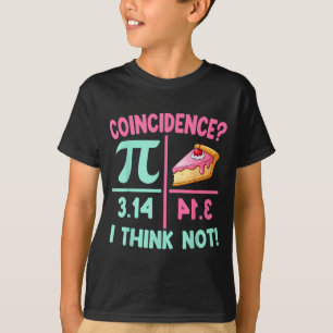 Camiseta Pi é Igual a Torta para Feliz Dia do Pi Amante de 