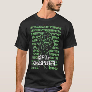 Camiseta PI em Matemática 3 14 Símbolo Número para Professo