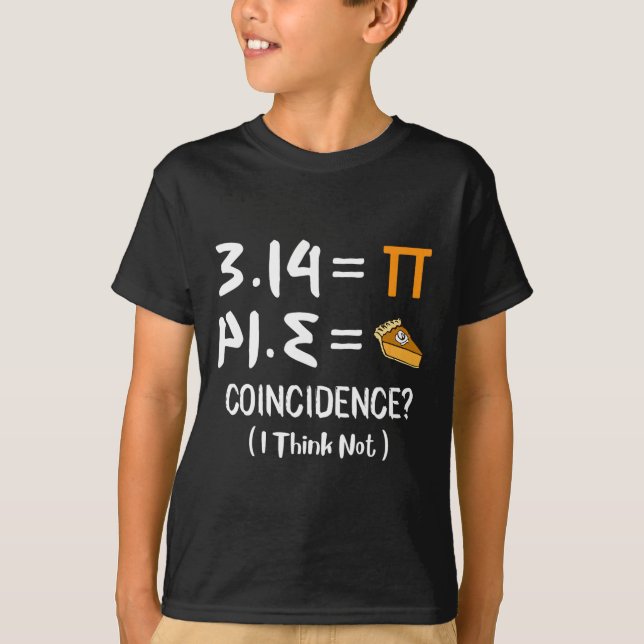 Camiseta Pi Equals Pie Funny Math Pun Pi Day Gift (Frente)