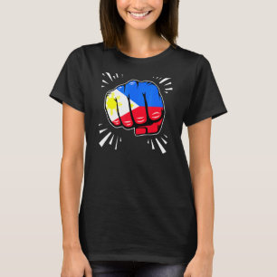 Camiseta Pi Filipino - Bandeira Filipina Filipino Americano