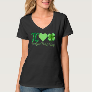 Camiseta Pi Love Rua Patrick S Day Women Meninas Shamrock M