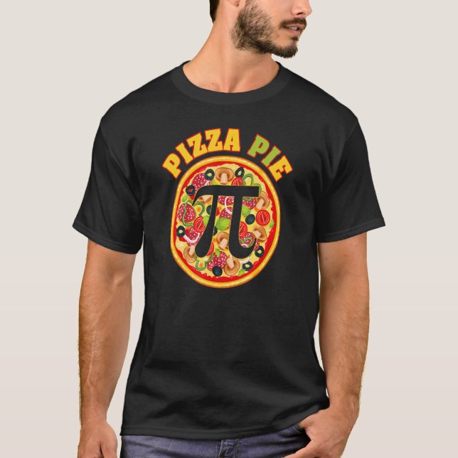 Camiseta Pi Math Pizza I Pi Day (Frente)