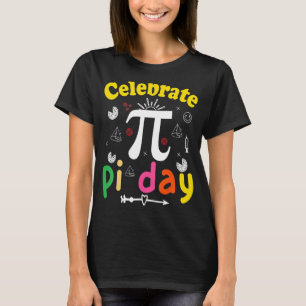 Camiseta Pi Math Science STEM 3 14 Pi Dia 1