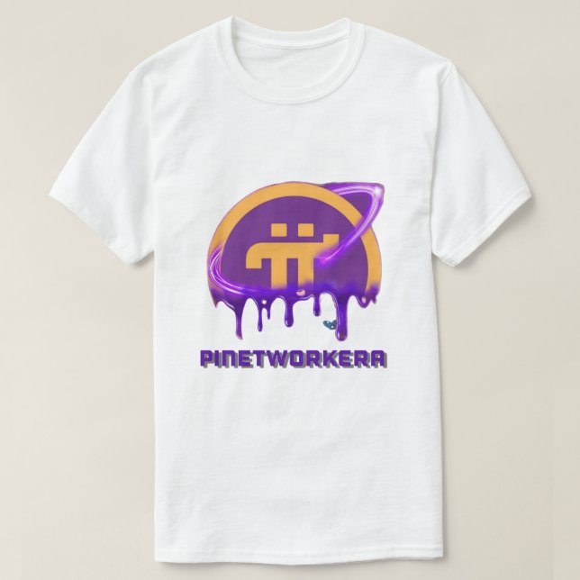 Camiseta Pi Network Era Driart - Espaço (Frente do Design)