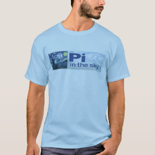 Camiseta Pi no céu por estúdios de Mudge