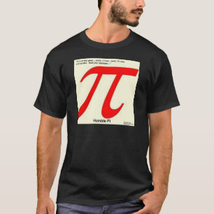 Camiseta Pi R Quadrado Humilde Divertido