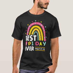 Camiseta Pi Rainbow Math Science STEM 3 14 Best Day Ev