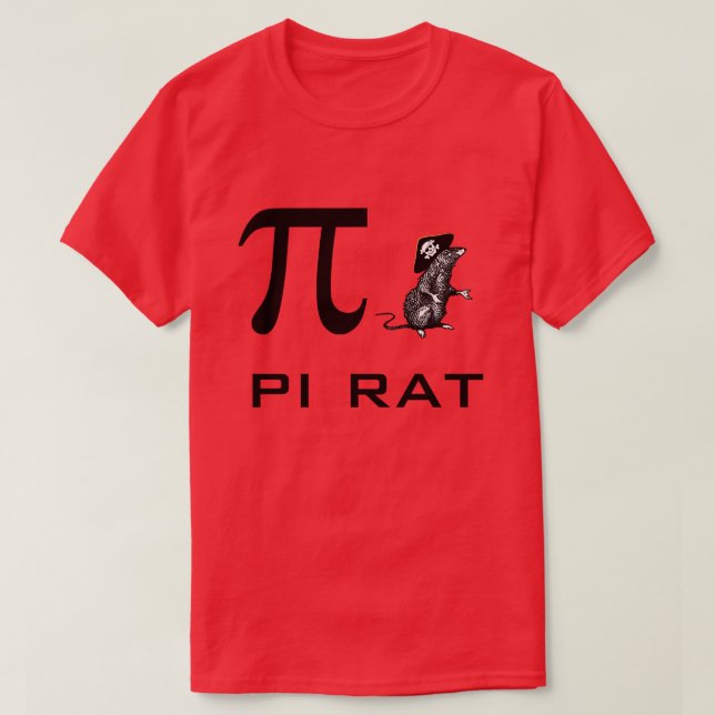 Camiseta Pi Rat (Frente do Design)
