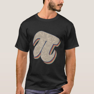 Camiseta Pi Retro 70S - Estilo De Anos 80 Pi-Day Ciência -