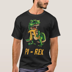 Camiseta Pi-rex Tiranossauro Dinossauro Dino Pi-tag Matemát