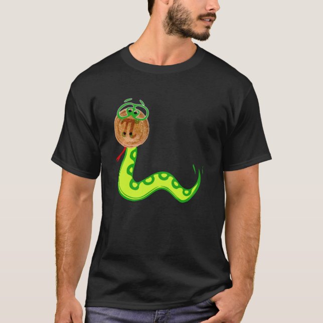 Camiseta PI THON Pi Day Python Pie Math Cobra Wild Animal N (Frente)