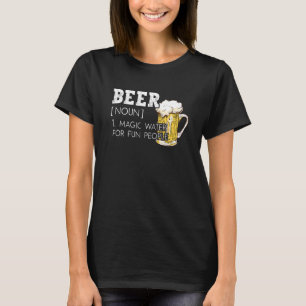 Camiseta Piada Adulto Do Bebendo De Cerveja Definição De Ce