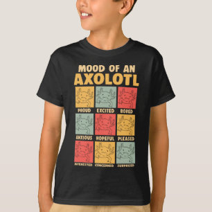 Camiseta Piada Anfíbia do Humor Axolotl Kawaii