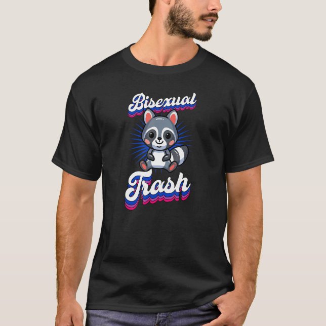 Camiseta Piada Bissexual do Orgulho Bissexual de Cute de Li (Frente)