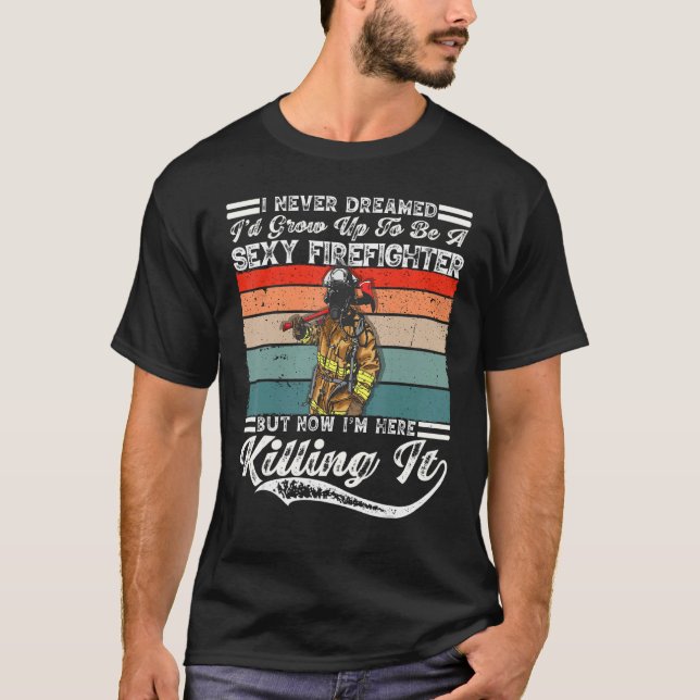 Camiseta Piada Brigade Rescutor, Figurino Adulto Para Bombe (Frente)