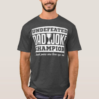 Camiseta Piada Campeão da Pai das Mens - presente divertido