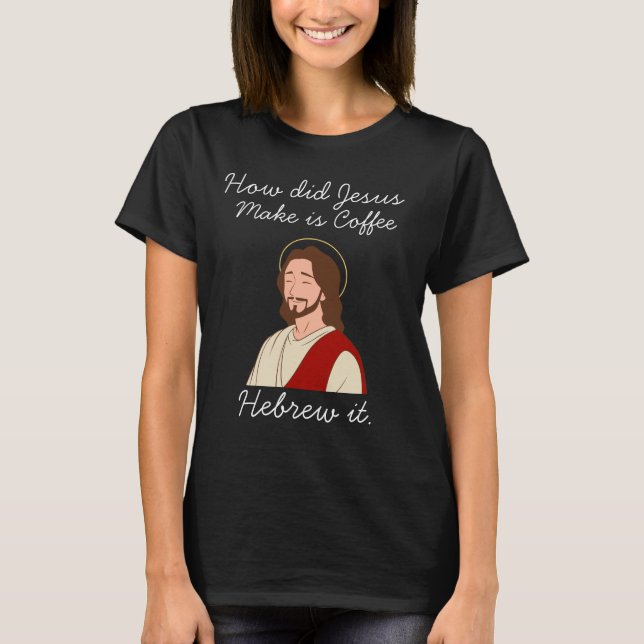 Camiseta Piada cristã engraçada (Frente)