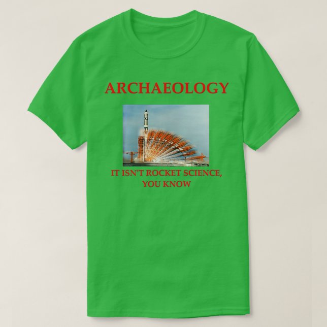 Camiseta Piada de arqueologia 18 (Frente do Design)