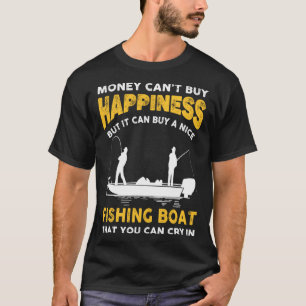 Camiseta Piada de barco de pesca para pai pescador de robal