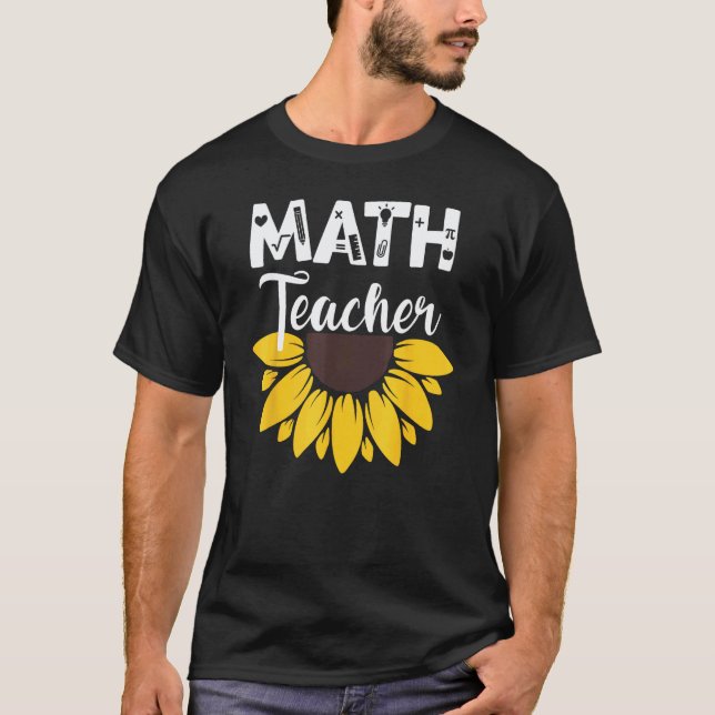 Camiseta Piada de Cálculo Professor de Álgebra Matemática G (Frente)