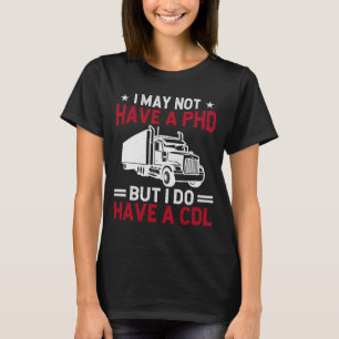 Camiseta Piada de Caminhoneiro Engraçada para Homens Mulher