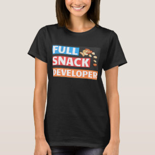 CAMISETA PIADA DE DESENVOLVEDOR FULL SNACK - PIADA DE DESEN