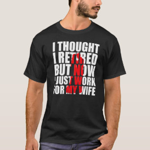 Camiseta Piada de Despedida do Trabalho para Homens Pai Fes
